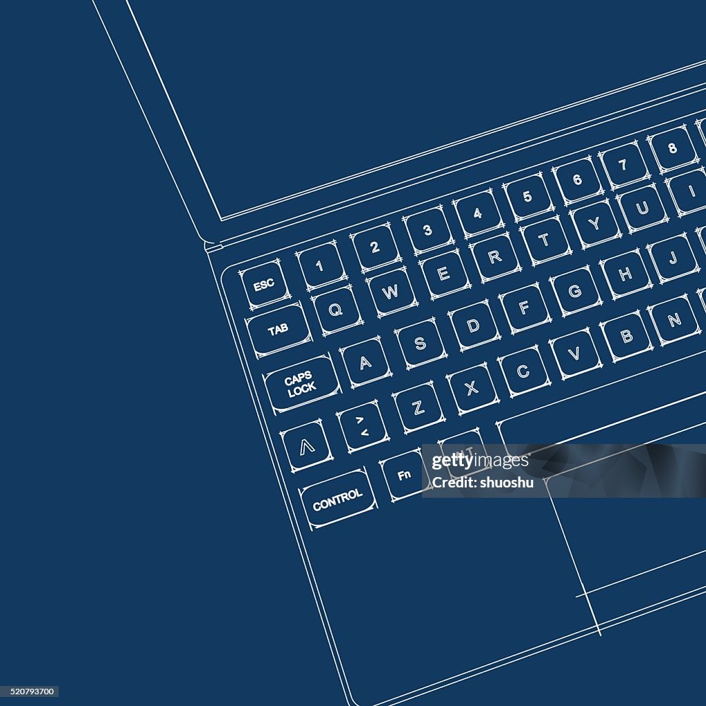 Abstract Line Structure Style Computer Pattern Background High-Res ...