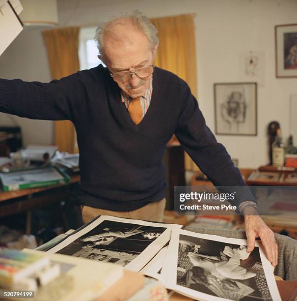 British photographer and photojournalist Thurston Hopkins in Seaford, East Sussex, UK, 10th February 2000.