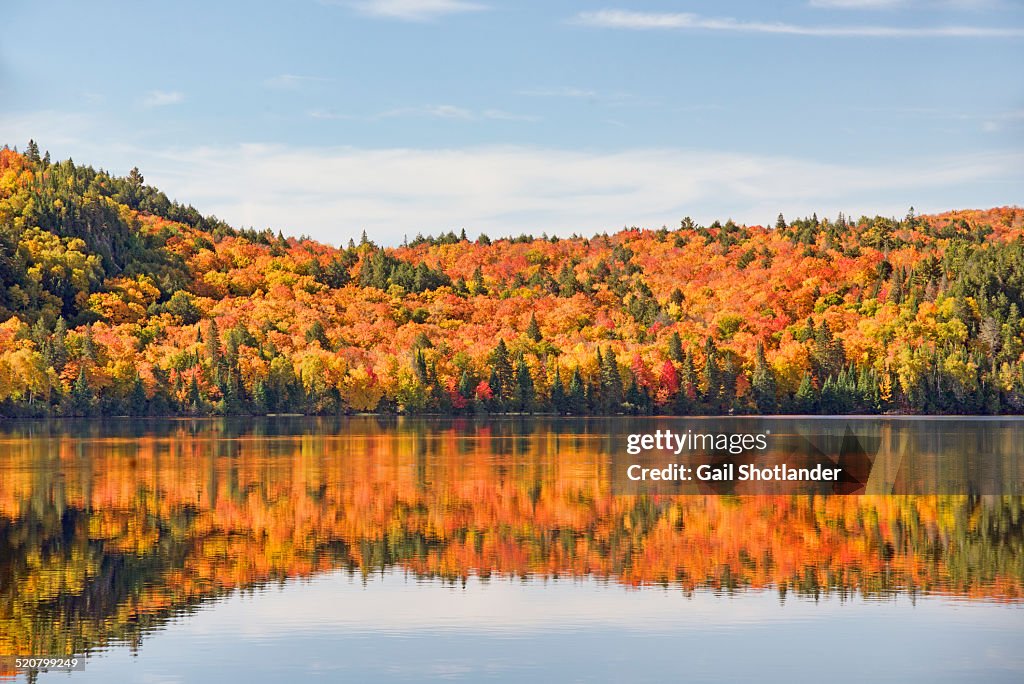 Two River Lake Reflections High-Res Stock Photo - Getty Images