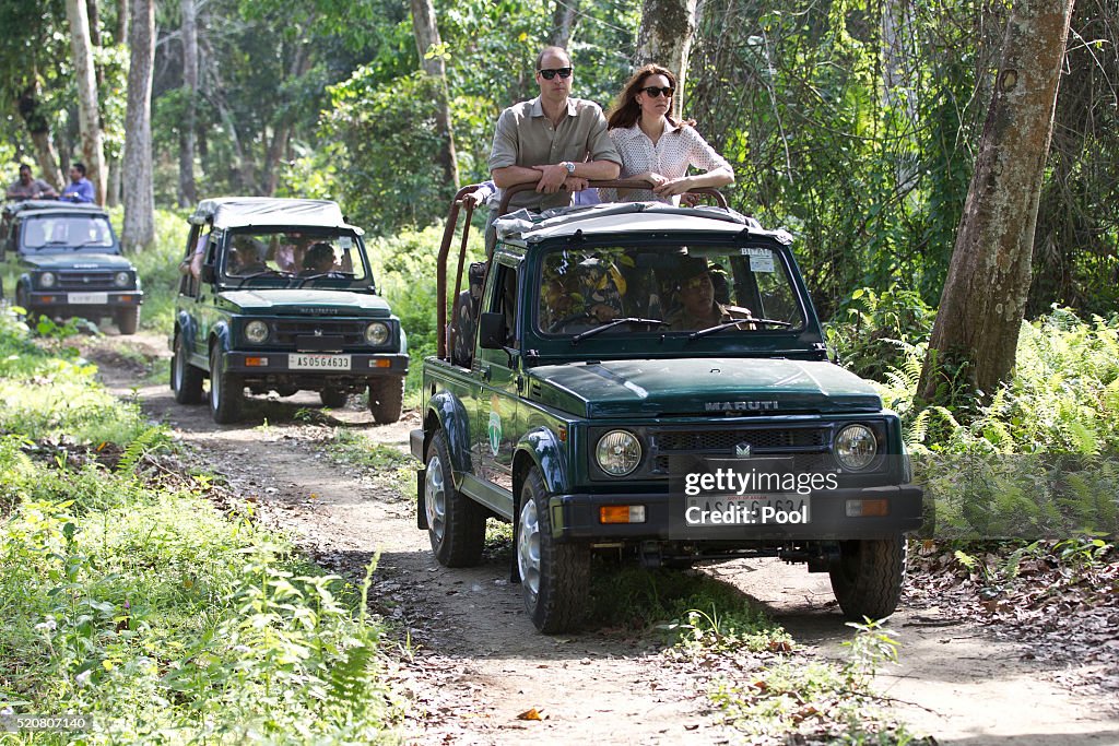 The Duke & Duchess Of Cambridge Visit India & Bhutan - Day 4