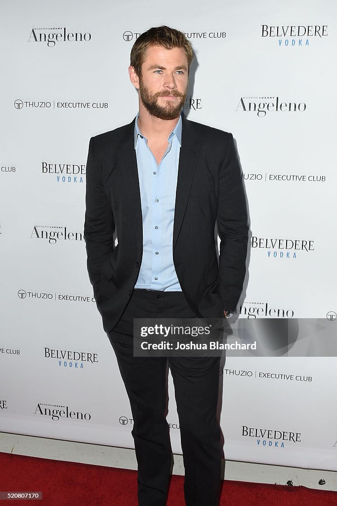 Angeleno's Issue Release Party Featuring Chris Hemsworth