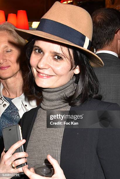 Salome Lelouch attends "La Closerie Des Lilas" Literary Awards 2016 at La Closerie des Lilas on April 12, 2015 in Paris; France.