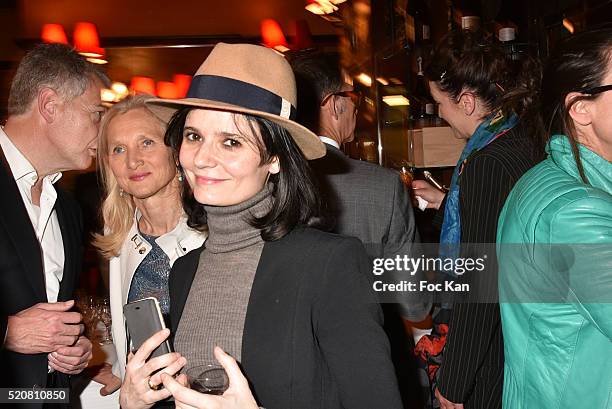 Salome Lelouch attends "La Closerie Des Lilas" Literary Awards 2016 at La Closerie des Lilas on April 12, 2015 in Paris; France.