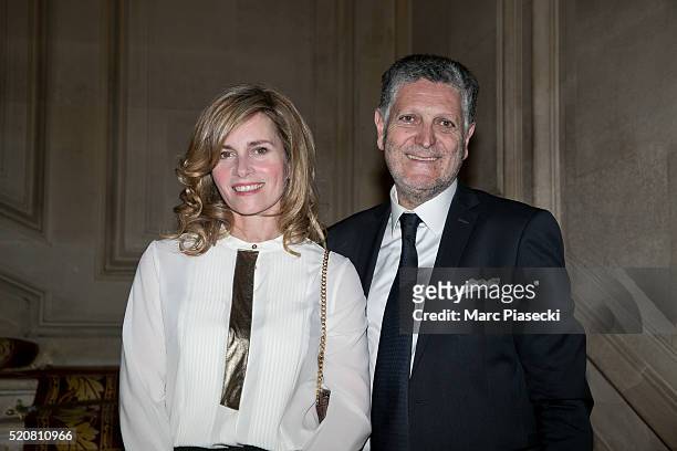 Guests attend the 'Children for Peace' Benefit Gala at Cercle Interallie on April 12, 2016 in Paris, France.