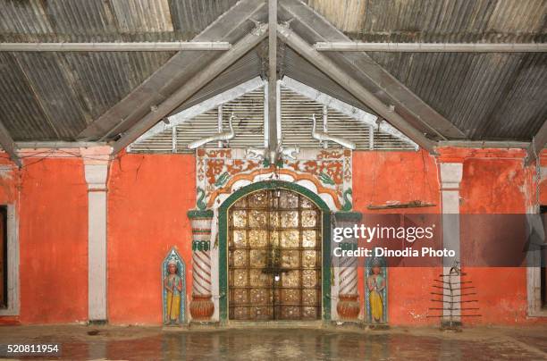 vaishnavite hindu temple, kamalabari, majuli island, assam, india - majuli stock pictures, royalty-free photos & images