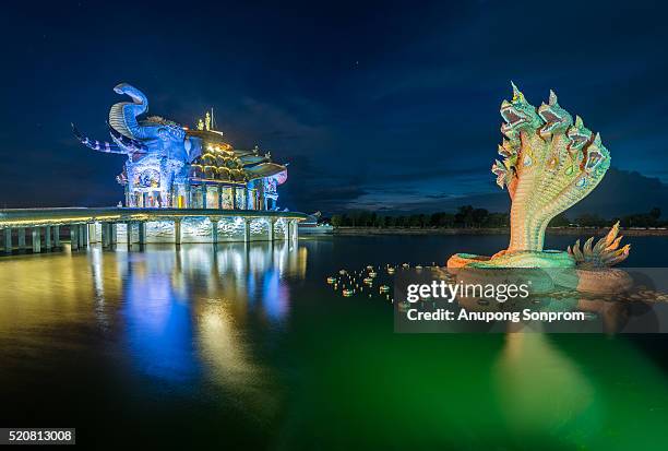 ban rai temple , a beautiful temple in thailand - wat stock pictures, royalty-free photos & images