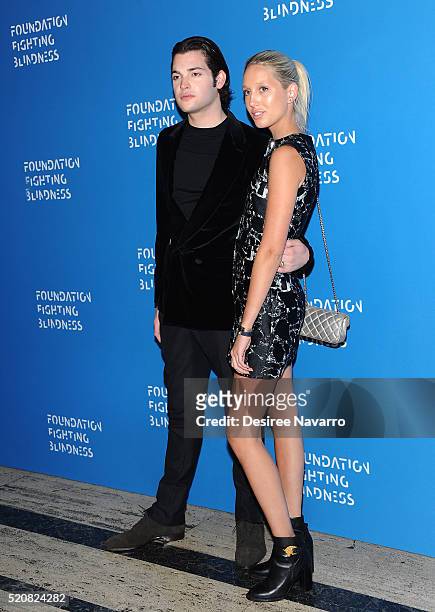 Peter Brant II and Princess Olympia of Greece attend the 2016 Foundation Fighting Blindness World Gala at Cipriani Downtown on April 12, 2016 in New...