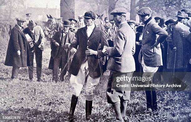 Three Princes attend the army point to point meeting at Arborfield. The Duke of York , the Prince of Wales and Prince Henry .