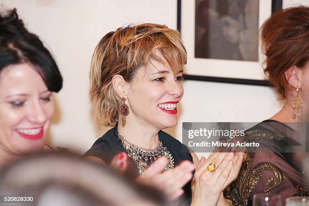 Actress Parker Posey attends the 2016 Morbid Anatomy Museum Gala at Morbid Anatomy Museum on April 12, 2016 in the Brooklyn borough of New York City.