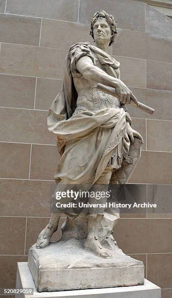 Julius Caesar by Nicolas Coustou was a French sculptor and academic. Dated 17th century.