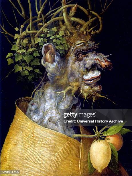 The Winter, 1563 by Giuseppe Arcimboldo .