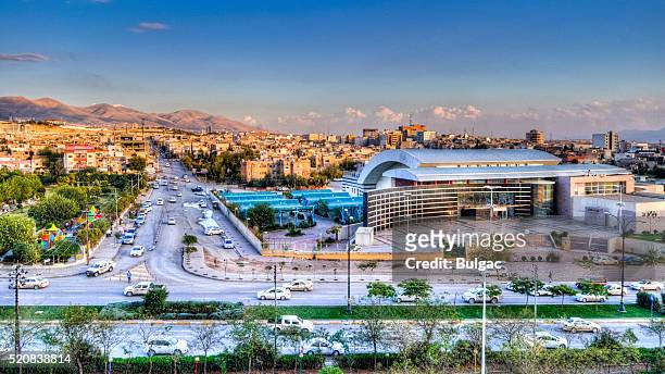 city of sulaymaniyah - hdr image - sulaimaniyah bildbanksfoton och bilder