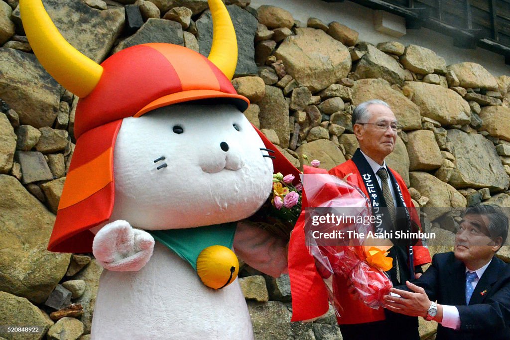 Popular Mascot Hikonyan Celebrates 10th Birthday