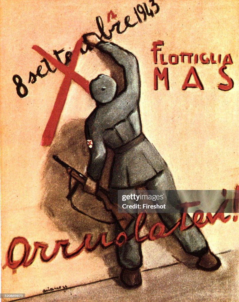 Second World War 1944 Italy Fascism Decima Mas