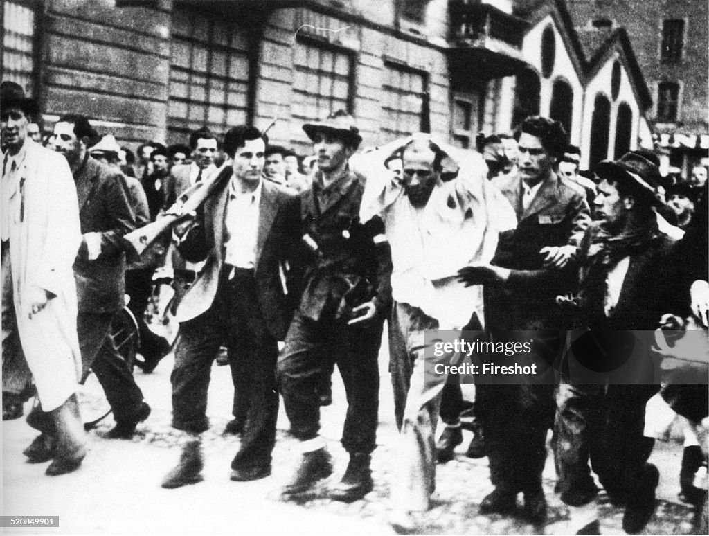 Second World War 1944 Italy Fascist and partisans