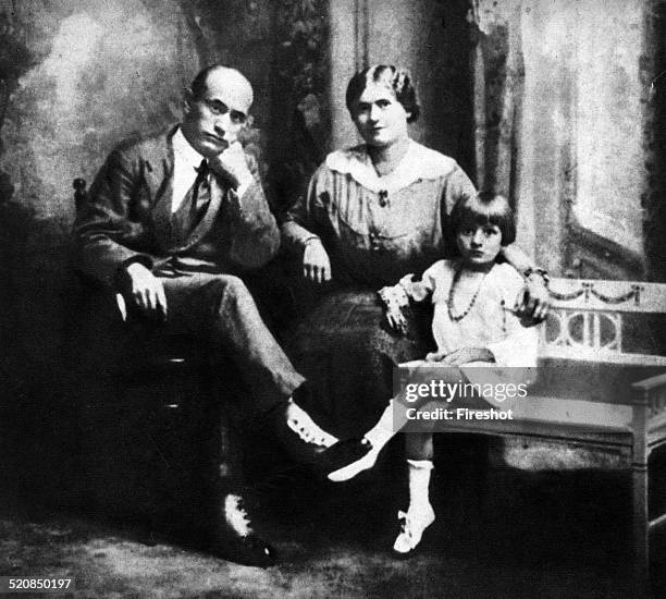 Milan Benito Mussolini and his family-Benito Amilcare Andrea Mussolini was an Italian politician who led the National Fascist Party ruling the...