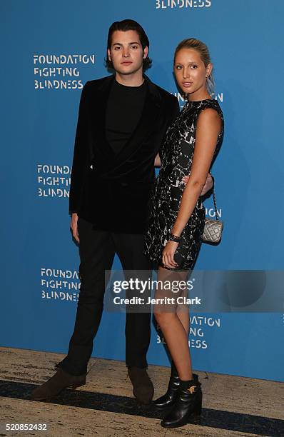 Peter Brant II and Princess Olympia of Greece attends the 2016 Foundation Fighting Blindness World Gala at Cipriani Downtown on April 12, 2016 in New...