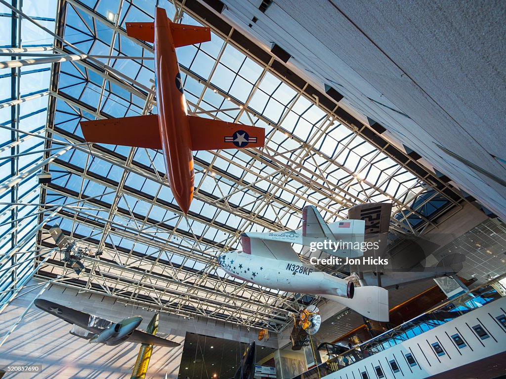 The National Air and Space Museum, Washington, DC.