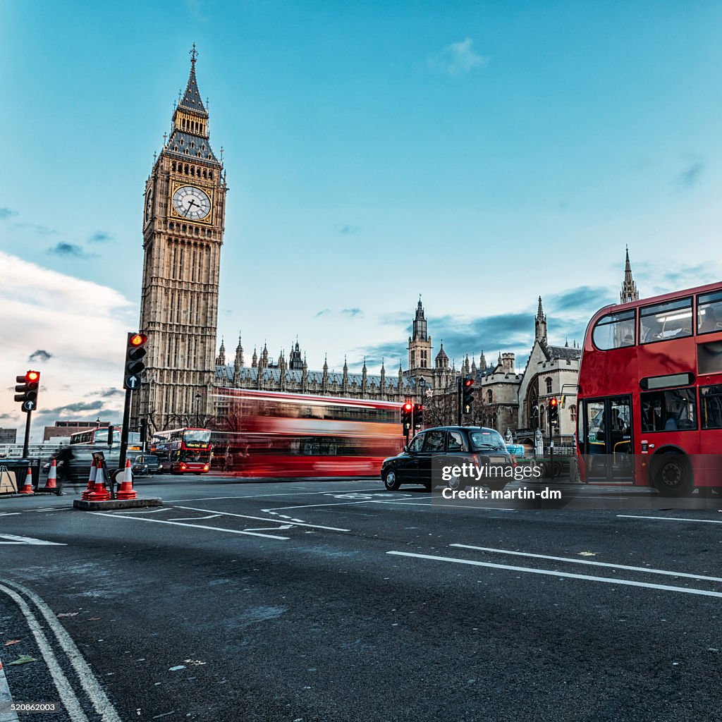 Elizabeth tower in London