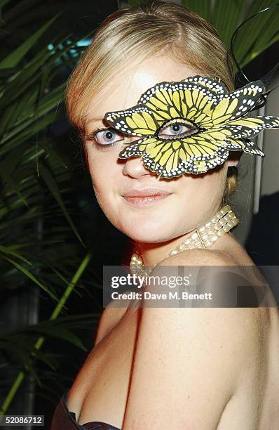 Socialite Eloise Anson attends the Chinese New Year Party hosted by Andy and Pattie Wong at the Great Eastern Hotel on January 29, 2005 in London.
