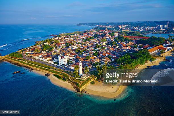 sri lanka, galle, dutch fort - galle fort stock pictures, royalty-free photos & images