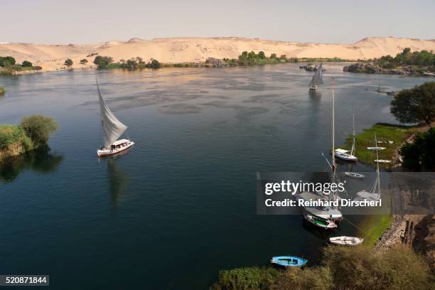 egypt, aswan, impressions of aswan - nile river stock pictures, royalty-free photos & images