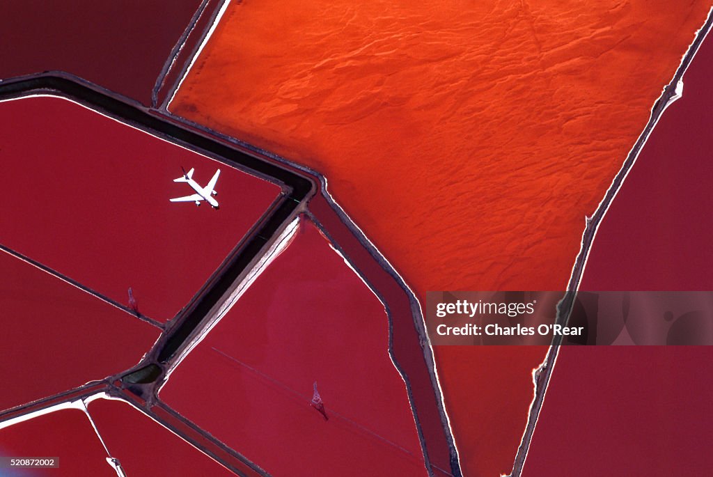 Salt ponds, San Francisco Bay