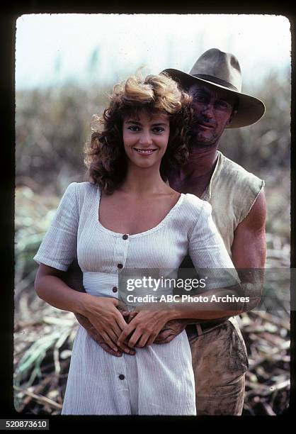 Miniseries - Airdate: March 27 through 30, 1983. RACHEL WARD;BRYAN BROWN