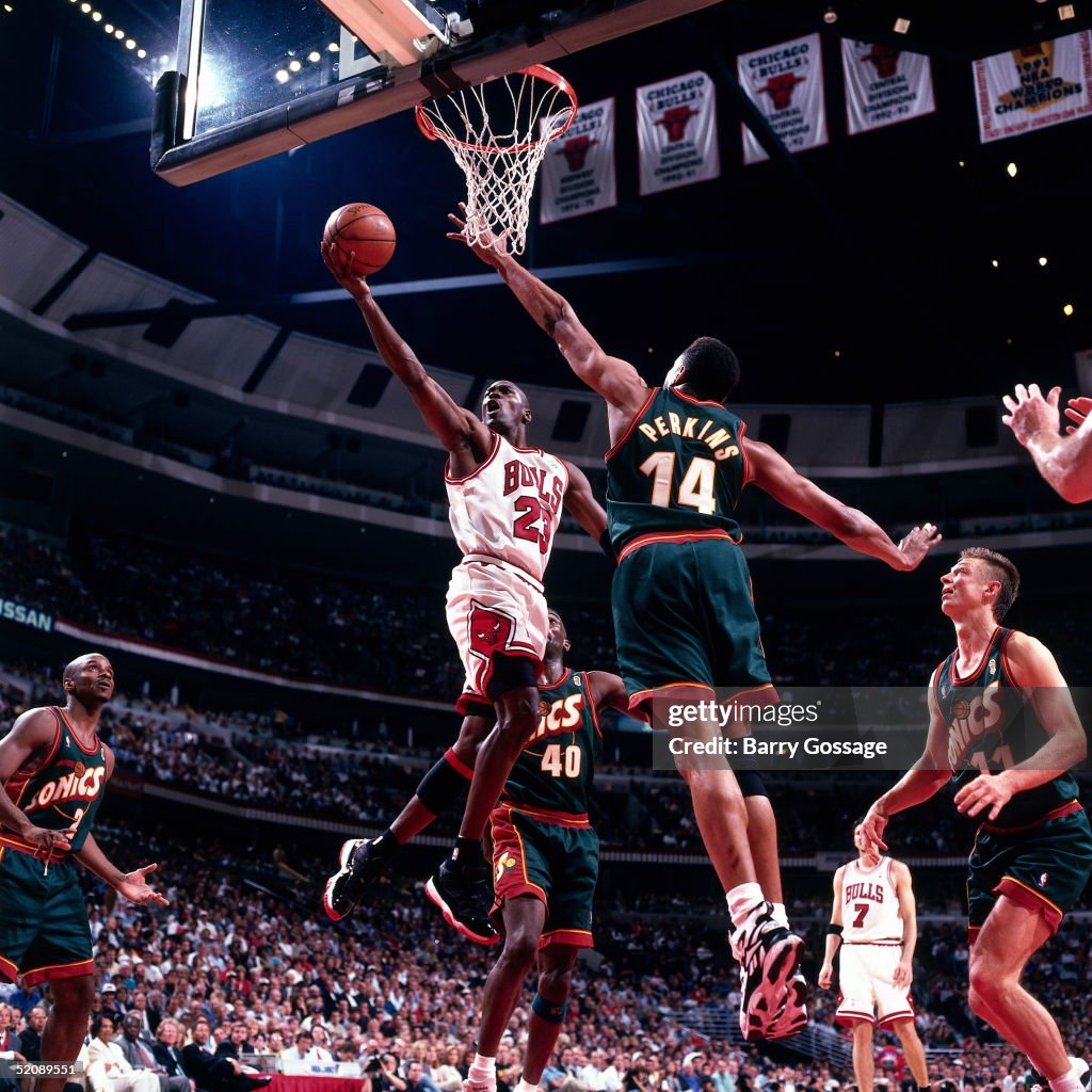 1996 NBA Finals - Game 2: Sonics v Bulls
