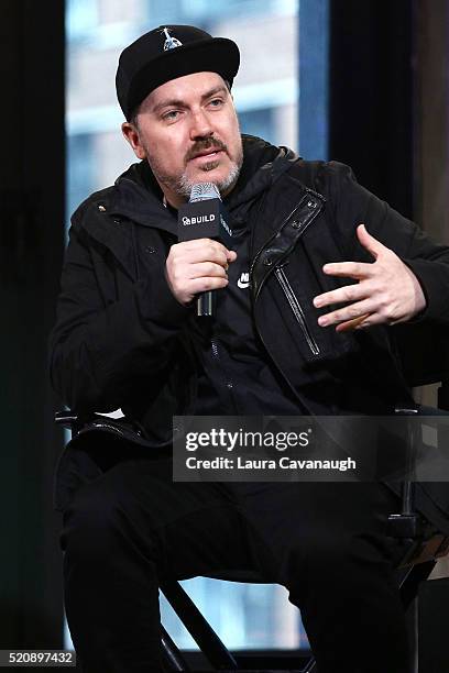 Founder and CEO of Insomniac, Pasquale Rotella attends AOL Build Series to discuss "EDC NYC" at AOL Studios In New York on April 13, 2016 in New York...