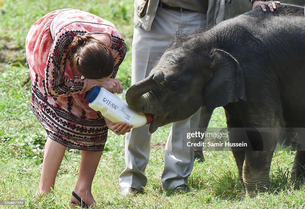 The Duke & Duchess Of Cambridge Visit India & Bhutan - Day 4