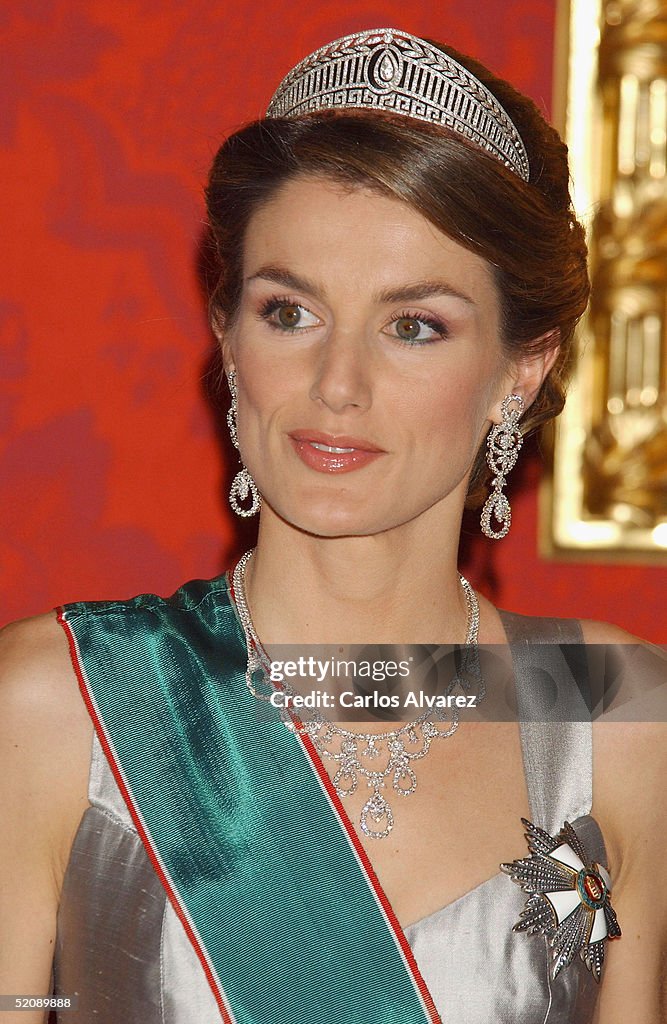 Spanish Royals Receive Hungarian President