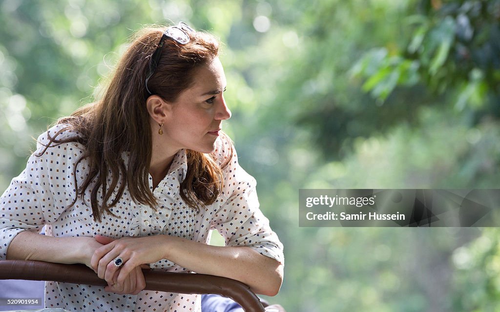 The Duke & Duchess Of Cambridge Visit India & Bhutan - Day 4