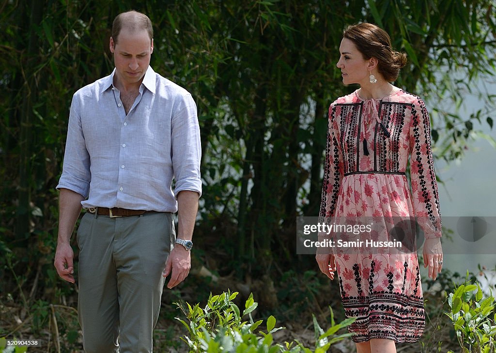 The Duke & Duchess Of Cambridge Visit India & Bhutan - Day 4