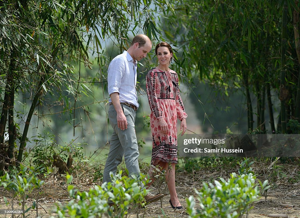 The Duke & Duchess Of Cambridge Visit India & Bhutan - Day 4