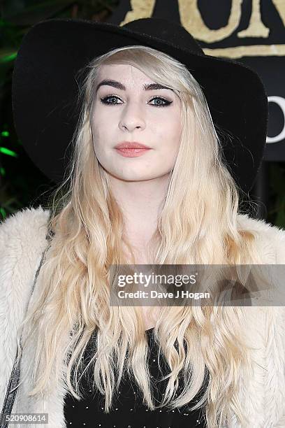 Katie Snooks arrives for the European premiere of "The Jungle Book" at BFI IMAX on April 13, 2016 in London, England.