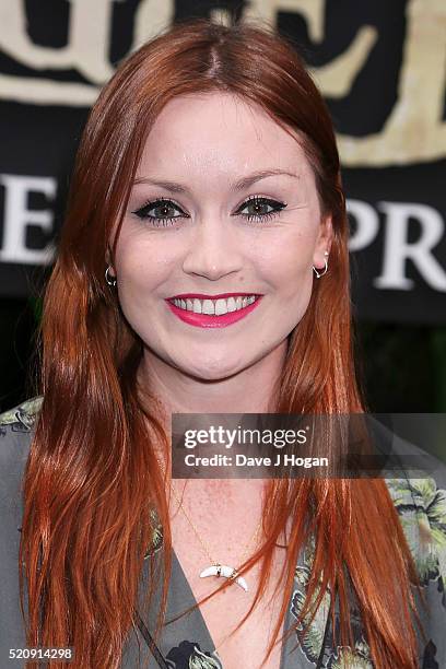 Arielle Free arrives for the European premiere of "The Jungle Book" at BFI IMAX on April 13, 2016 in London, England.