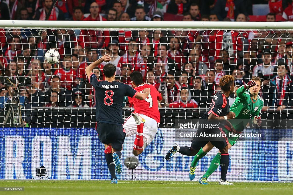 SL Benfica v FC Bayern Muenchen - UEFA Champions League Quarter Final: Second Leg