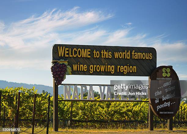 925 Napa Sign Stock Photos and High-Res Images - Getty Images