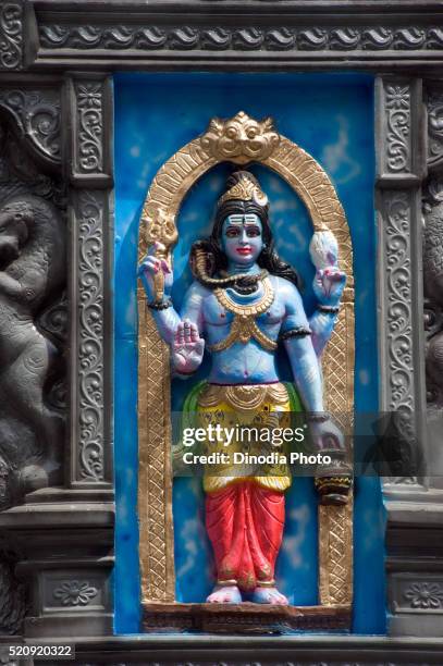 idol of lord shiva ganpati festival at pune, maharashtra, india, asia - shiva stock-fotos und bilder