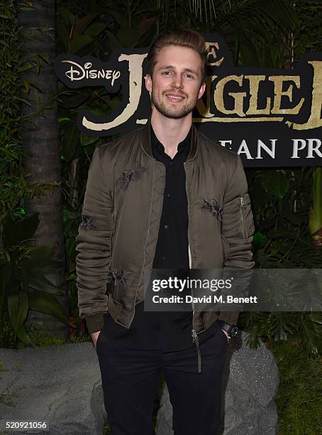 Marcus Butler arrives for the European Premiere of "The Jungle Book" at BFI IMAX on April 13, 2016 in London, England.