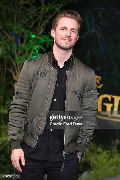 Marcus Butler attends the UK Premiere of "The Jungle Book"at BFI IMAX on April 13, 2016 in London, England.