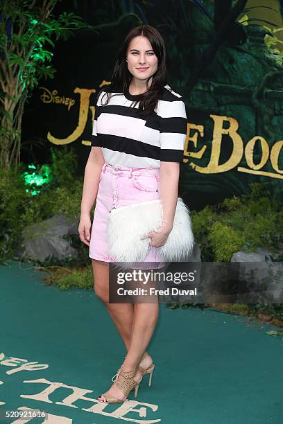 Kat Shoob attends the UK Premiere of "The Jungle Book"at BFI IMAX on April 13, 2016 in London, England.