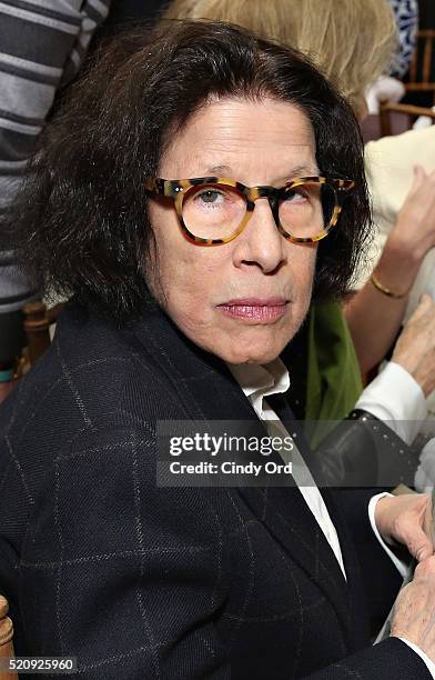 Author Fran Lebowitz attends the New York Public Library Lunch 2016: A New York State of Mind at The New York Public Library - Stephen A. Schwarzman...