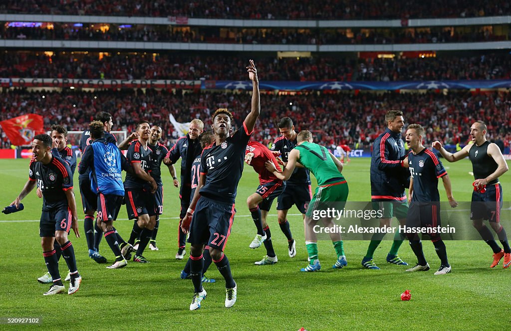 SL Benfica v FC Bayern Muenchen - UEFA Champions League Quarter Final: Second Leg