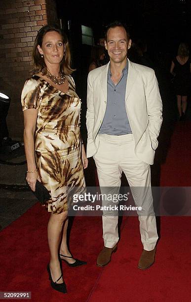 March 2004 - Jane Luedecke and Robert Goran at the Sydney Confidential Golden Slipper Soiree held at the Sydney Film & TV Studios in Rozelle, Sydney,...
