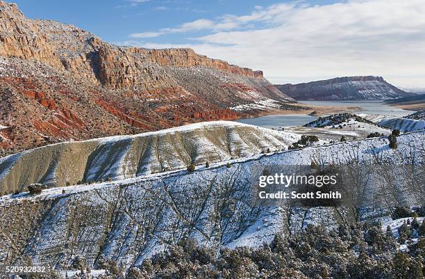flaming gorge national recreation area, utah. usa. - flaming gorge reservoir stock pictures, royalty-free photos & images