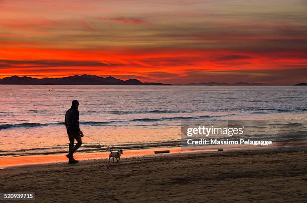 sunset - grosseto stock-fotos und bilder