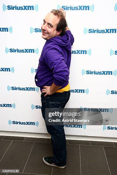 Singer Har Mar Superstar visits the SiriusXM Studios on April 13, 2016 in New York City.