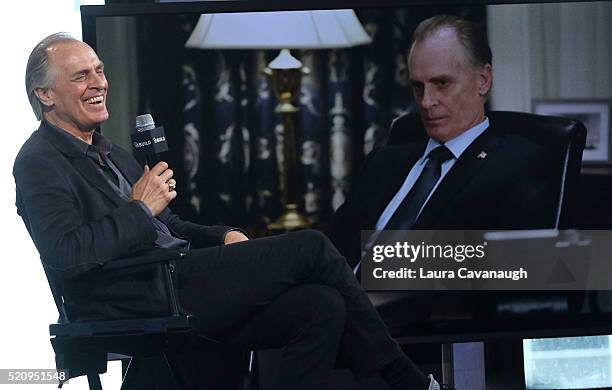 Keith Carradine attends AOL Build Series to discuss "Madam Secretary" at AOL Studios In New York on April 13, 2016 in New York City.